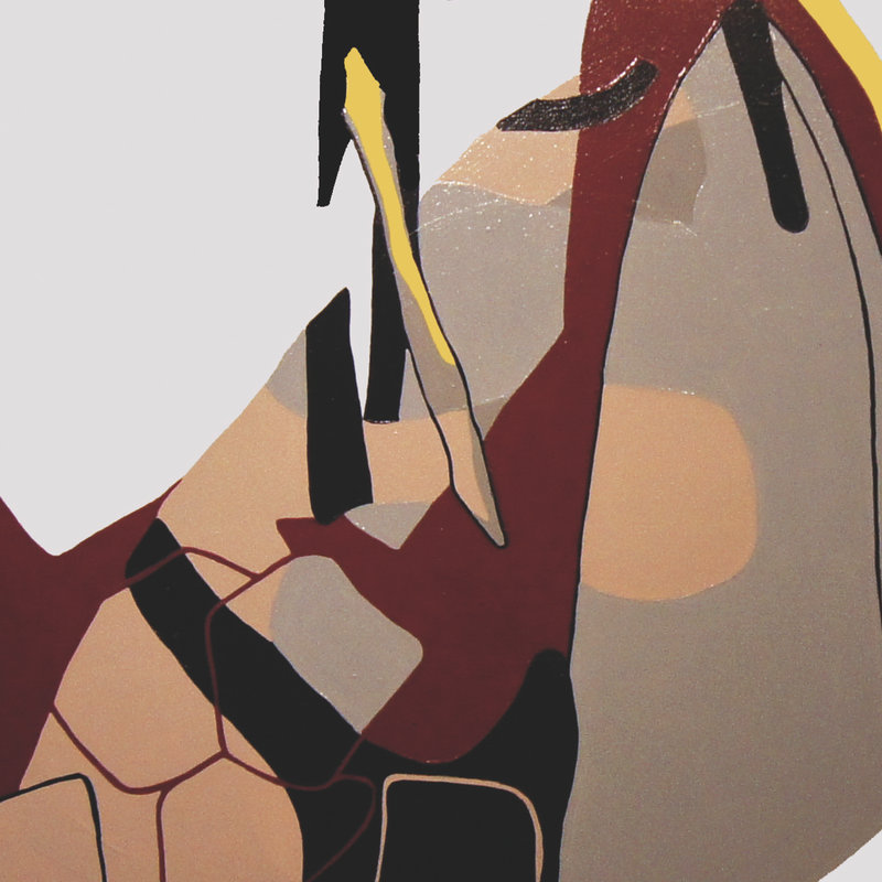 Sans titre, acrylique sur toile, 2019