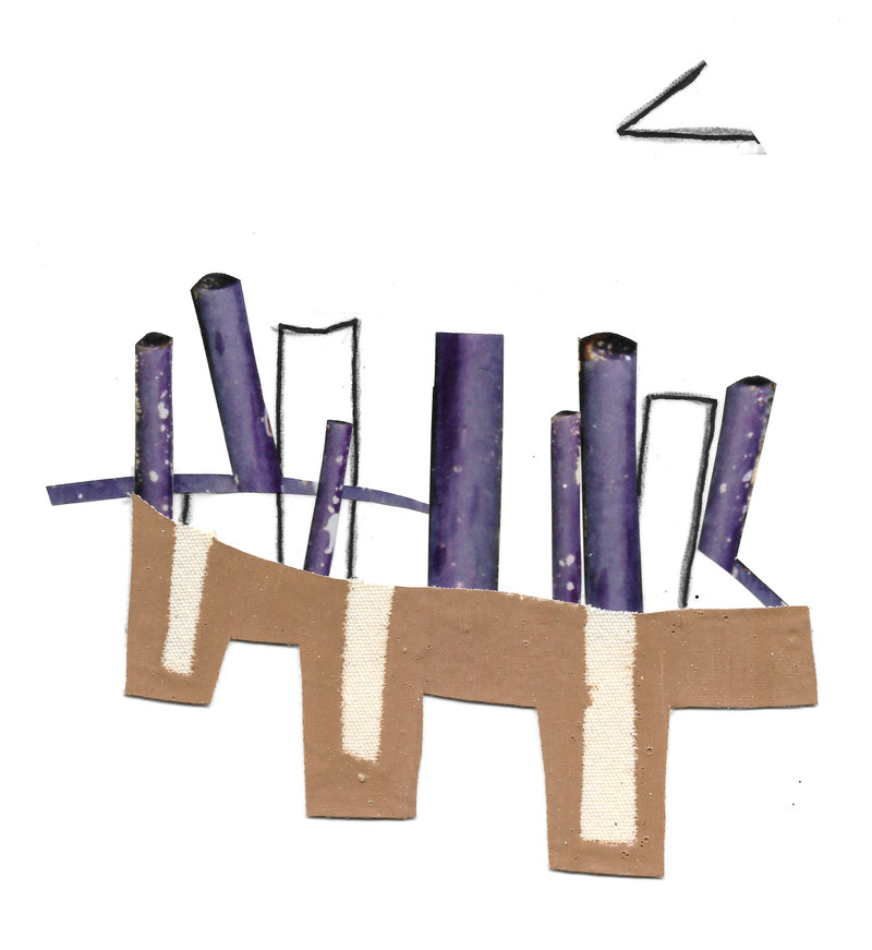 ABÎME 2, 18cm x 24cm, 2023 Technique mixte