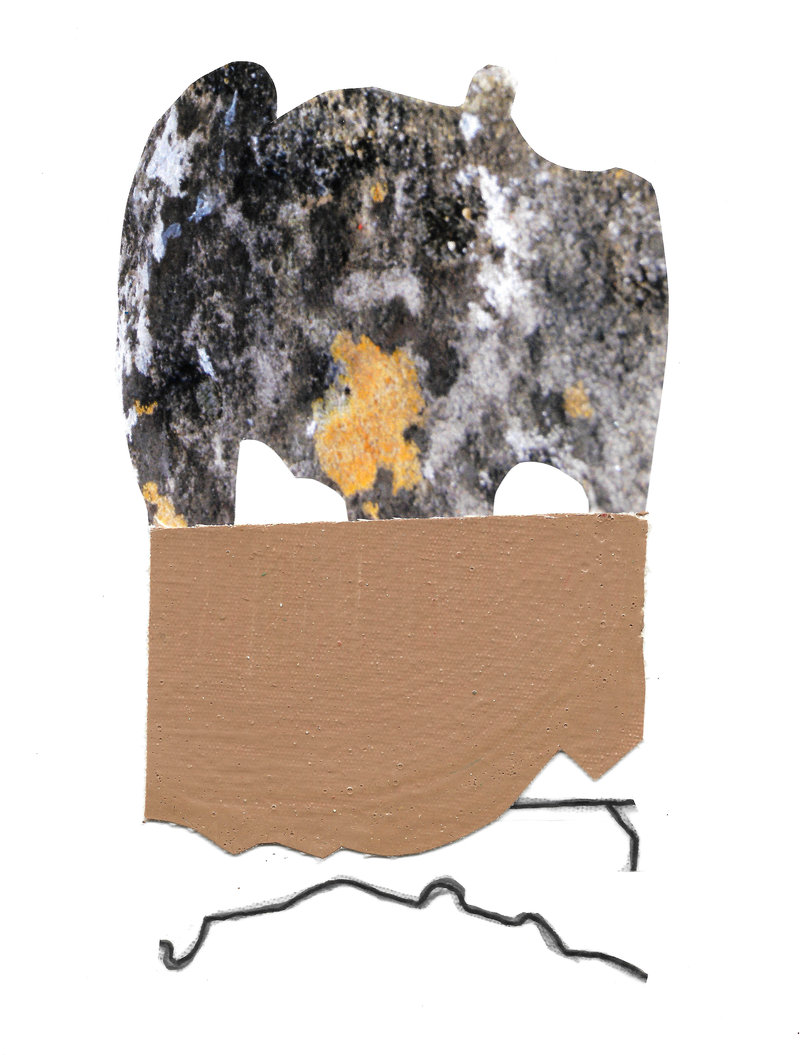 ABÎME 3, 18cm x 24cm, 2023 Technique mixte