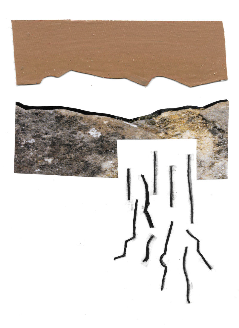 ABÎME 5, 18cm x 24cm, 2023 Technique mixte