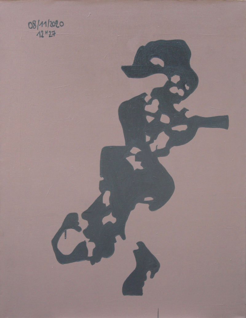 Après la pluie 08/11/2020 12h27 - 135cm x 105cm - Acrylique sur toile - 2020