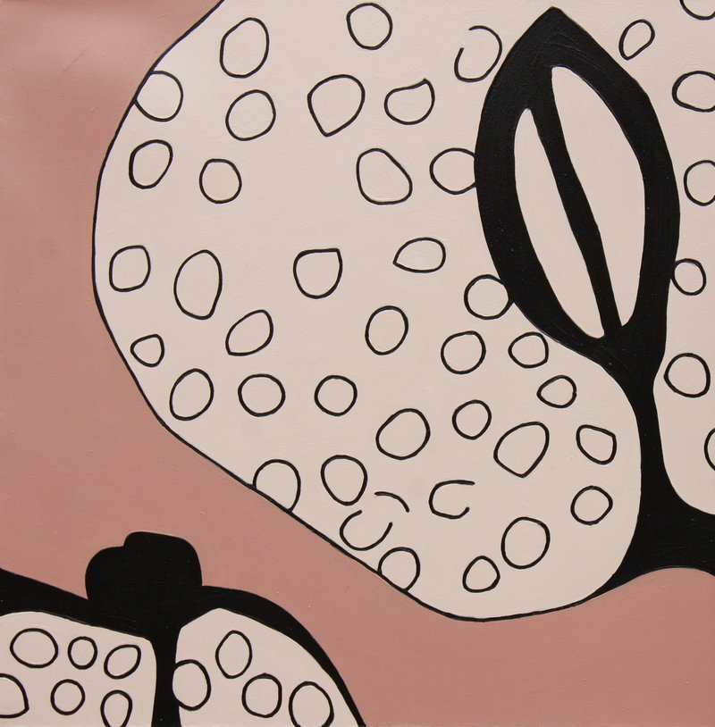 Sans-titre, acrylique sur toile, 110cm x 110cm, 2020