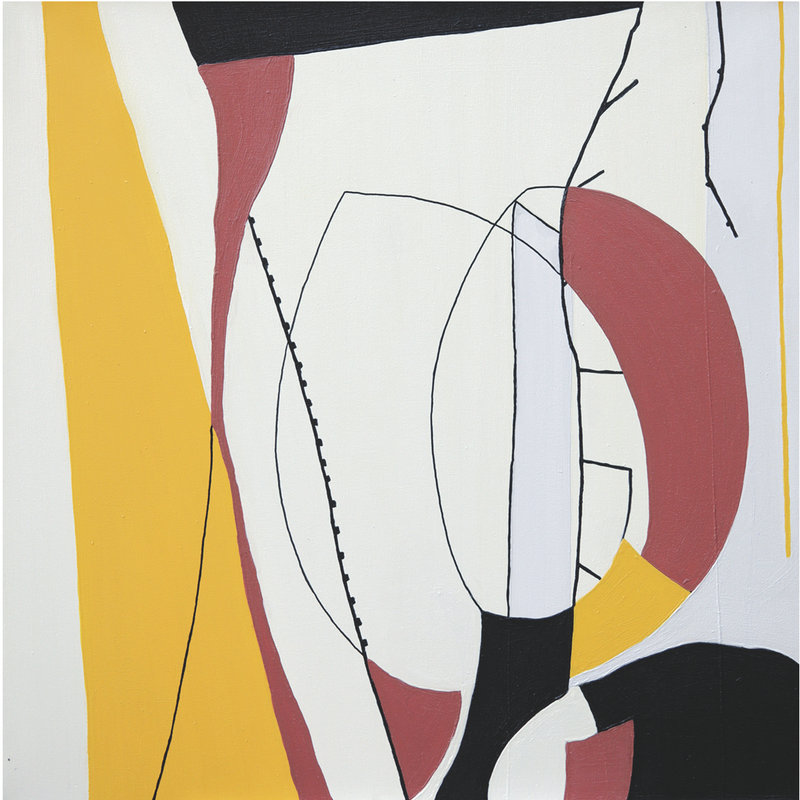 Sans-titre, acrylique sur toile, 100cm x 100cm, 2020